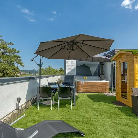 Rooftop With Whirlpool & Sauna - Happy Сasa de vacaciones