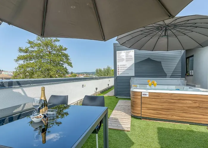 Rooftop With Whirlpool & Sauna - Happy Σπίτι διακοπών